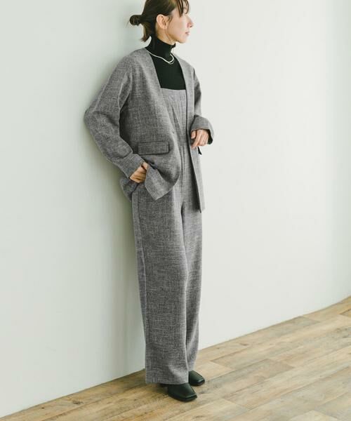 URBAN RESEARCH ITEMS / アーバンリサーチ アイテムズ ノーカラージャケット | ノーカラージャケット | 詳細16