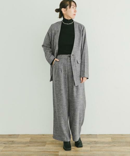 URBAN RESEARCH ITEMS / アーバンリサーチ アイテムズ ノーカラージャケット | ノーカラージャケット | 詳細17