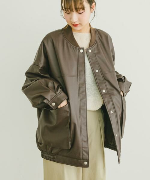 URBAN RESEARCH ITEMS / アーバンリサーチ アイテムズ ブルゾン | ビッグシルエットブルゾン | 詳細1