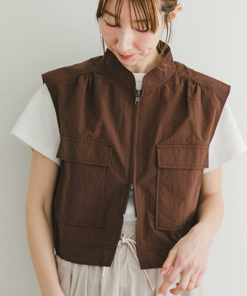 URBAN RESEARCH ITEMS / アーバンリサーチ アイテムズ その他アウター | ナイロンショートベスト | 詳細1