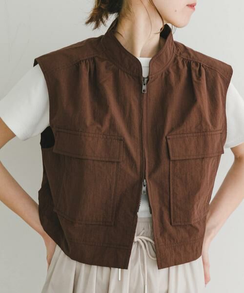 URBAN RESEARCH ITEMS / アーバンリサーチ アイテムズ その他アウター | ナイロンショートベスト | 詳細2