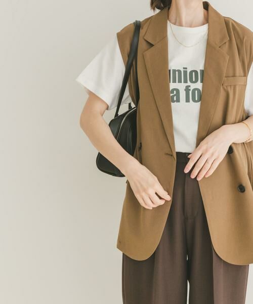 URBAN RESEARCH ITEMS / アーバンリサーチ アイテムズ ベスト | ダブルブレストジレ | 詳細1