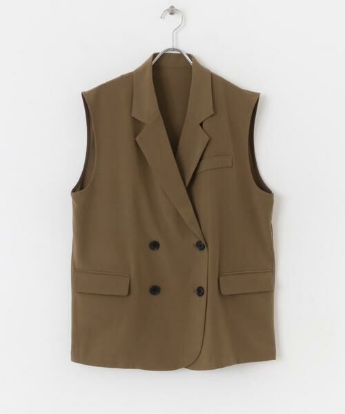 URBAN RESEARCH ITEMS / アーバンリサーチ アイテムズ ベスト | ダブルブレストジレ | 詳細8