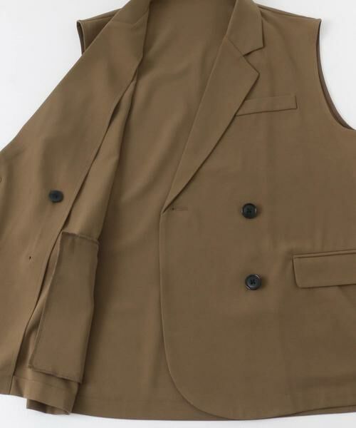 URBAN RESEARCH ITEMS / アーバンリサーチ アイテムズ ベスト | ダブルブレストジレ | 詳細9