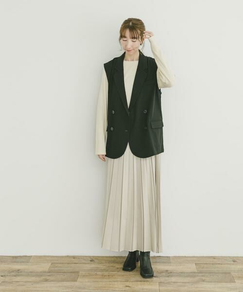 URBAN RESEARCH ITEMS / アーバンリサーチ アイテムズ ベスト | ダブルブレストジレ | 詳細16