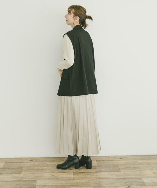 URBAN RESEARCH ITEMS / アーバンリサーチ アイテムズ ベスト | ダブルブレストジレ | 詳細17