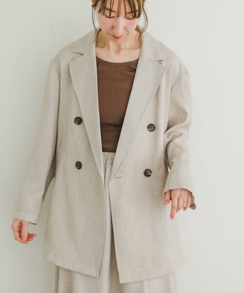 URBAN RESEARCH ITEMS / アーバンリサーチ アイテムズ その他アウター | リネンライクジャケット | 詳細10