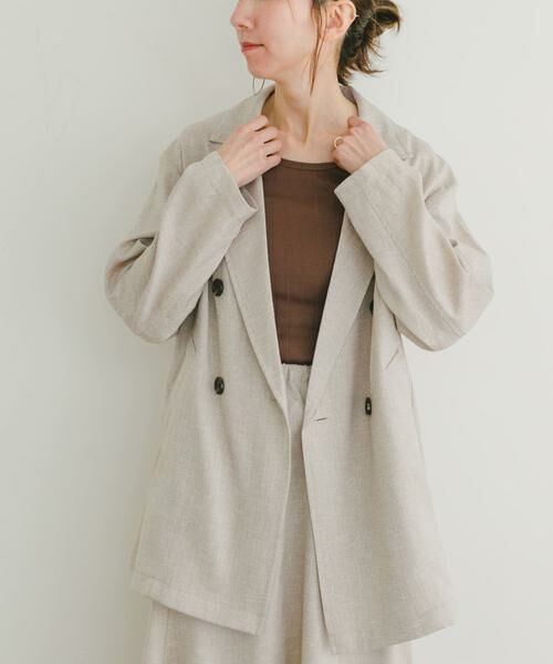 URBAN RESEARCH ITEMS / アーバンリサーチ アイテムズ その他アウター | リネンライクジャケット | 詳細11