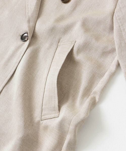 URBAN RESEARCH ITEMS / アーバンリサーチ アイテムズ その他アウター | リネンライクジャケット | 詳細16