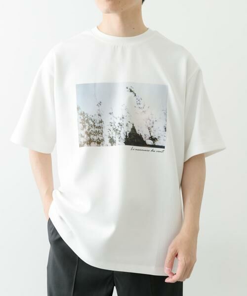 URBAN RESEARCH ITEMS / アーバンリサーチ アイテムズ Tシャツ | Art Graphic ポンチTシャツ Wind | 詳細1