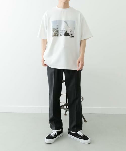URBAN RESEARCH ITEMS / アーバンリサーチ アイテムズ Tシャツ | Art Graphic ポンチTシャツ Wind | 詳細7