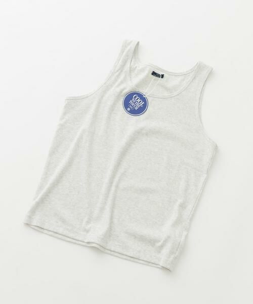 URBAN RESEARCH ITEMS/アーバンリサーチ アイテムズ クールタッチテレコタンクトップ アイボリー L