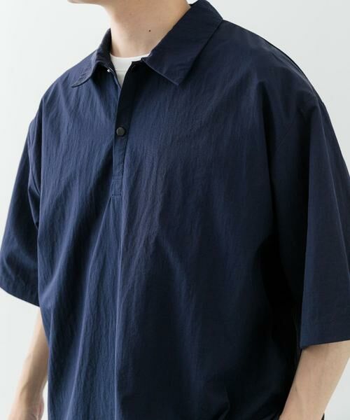 URBAN RESEARCH ITEMS / アーバンリサーチ アイテムズ ポロシャツ | 『撥水/イージーケア/接触冷感/UVカット』タスランナイロンスナップボタンポロシャツ | 詳細5