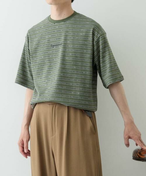 URBAN RESEARCH ITEMS / アーバンリサーチ アイテムズ Tシャツ | ビンテージライク ボーダーTシャツ | 詳細3