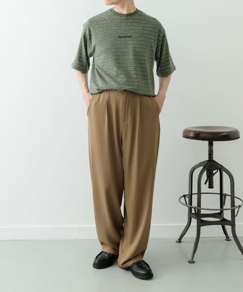 URBAN RESEARCH ITEMS / アーバンリサーチ アイテムズ Tシャツ | ビンテージライク ボーダーTシャツ | 詳細4