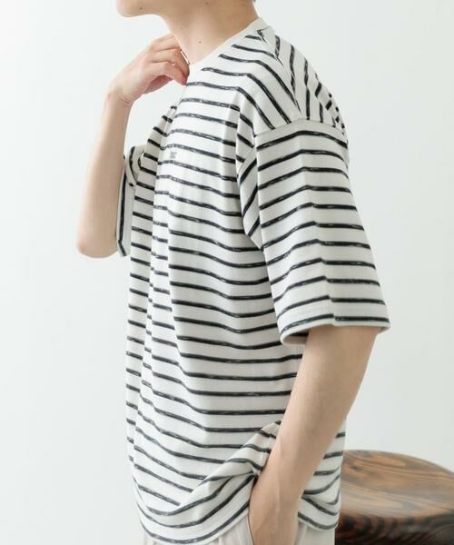 URBAN RESEARCH ITEMS / アーバンリサーチ アイテムズ Tシャツ | ビンテージライク ボーダーTシャツ | 詳細13