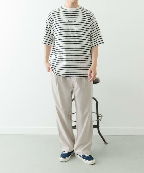 URBAN RESEARCH ITEMS / アーバンリサーチ アイテムズ Tシャツ | ビンテージライク ボーダーTシャツ | 詳細15