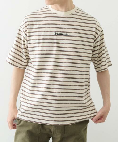 URBAN RESEARCH ITEMS / アーバンリサーチ アイテムズ Tシャツ | ビンテージライク ボーダーTシャツ | 詳細22