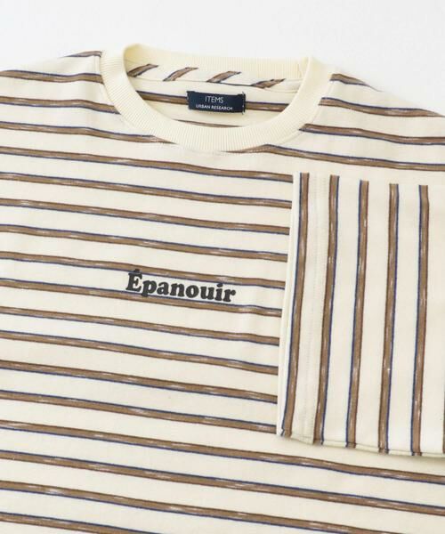 URBAN RESEARCH ITEMS / アーバンリサーチ アイテムズ Tシャツ | ビンテージライク ボーダーTシャツ | 詳細27