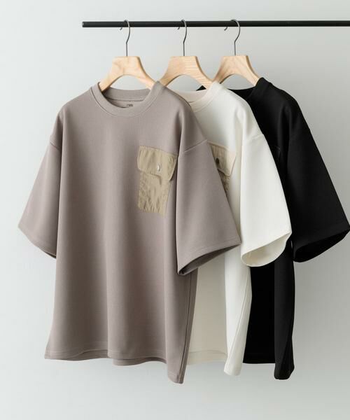 URBAN RESEARCH ITEMS / アーバンリサーチ アイテムズ Tシャツ | フラップポケットワッフルクルーネックTops | 詳細9