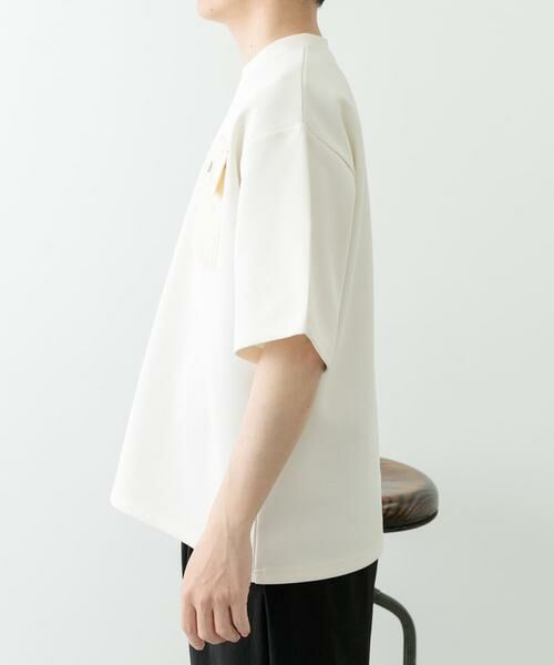 URBAN RESEARCH ITEMS / アーバンリサーチ アイテムズ Tシャツ | フラップポケットワッフルクルーネックTops | 詳細26