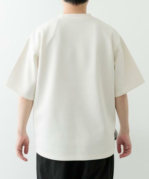 URBAN RESEARCH ITEMS / アーバンリサーチ アイテムズ Tシャツ | フラップポケットワッフルクルーネックTops | 詳細27