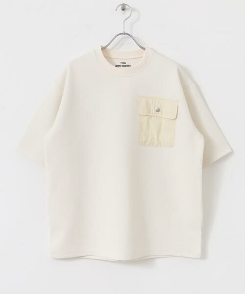 URBAN RESEARCH ITEMS / アーバンリサーチ アイテムズ Tシャツ | フラップポケットワッフルクルーネックTops | 詳細28