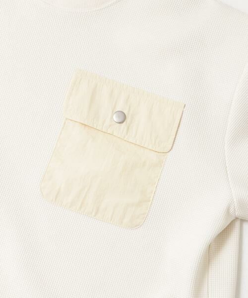 URBAN RESEARCH ITEMS / アーバンリサーチ アイテムズ Tシャツ | フラップポケットワッフルクルーネックTops | 詳細29