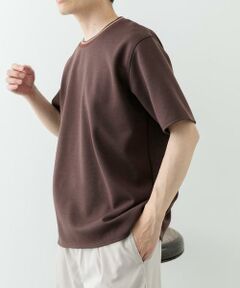 URBAN RESEARCH ITEMS / アーバンリサーチ アイテムズ Tシャツ | ヘリンボンリブダブルフェイスtops