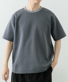URBAN RESEARCH ITEMS / アーバンリサーチ アイテムズ Tシャツ | ヘリンボンリブダブルフェイスtops