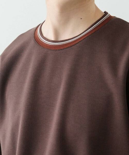 URBAN RESEARCH ITEMS / アーバンリサーチ アイテムズ Tシャツ | ヘリンボンリブダブルフェイスtops | 詳細1