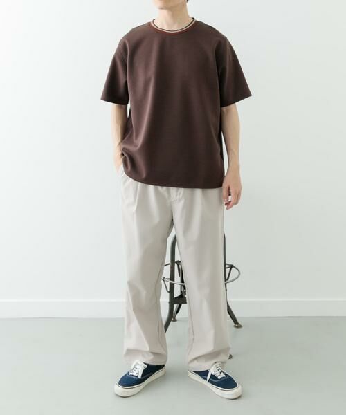 URBAN RESEARCH ITEMS / アーバンリサーチ アイテムズ Tシャツ | ヘリンボンリブダブルフェイスtops | 詳細5