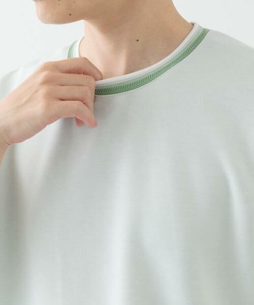 URBAN RESEARCH ITEMS / アーバンリサーチ アイテムズ Tシャツ | ヘリンボンリブダブルフェイスtops | 詳細10