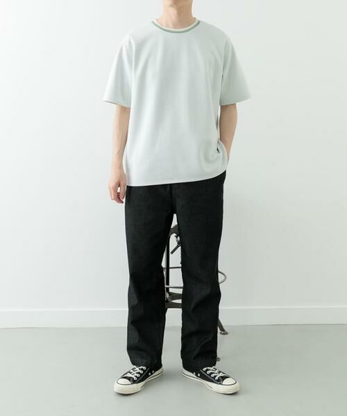 URBAN RESEARCH ITEMS / アーバンリサーチ アイテムズ Tシャツ | ヘリンボンリブダブルフェイスtops | 詳細14