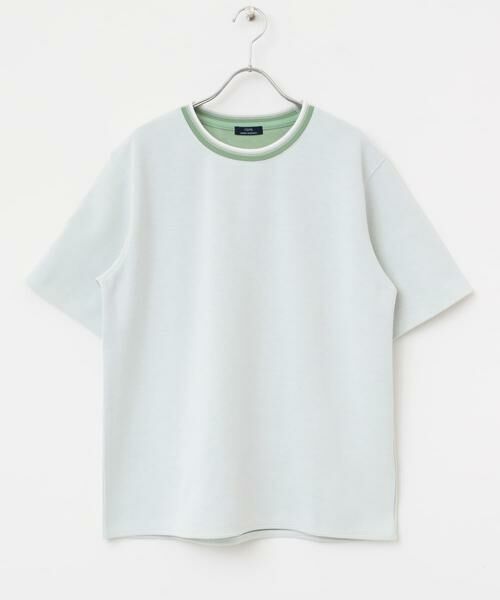 URBAN RESEARCH ITEMS / アーバンリサーチ アイテムズ Tシャツ | ヘリンボンリブダブルフェイスtops | 詳細15