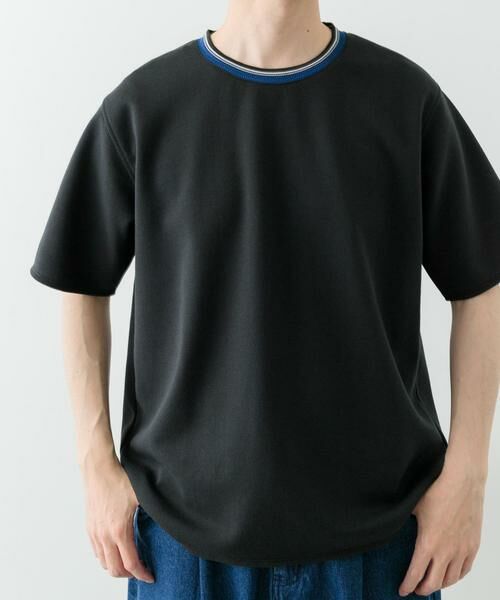 URBAN RESEARCH ITEMS / アーバンリサーチ アイテムズ Tシャツ | ヘリンボンリブダブルフェイスtops | 詳細18