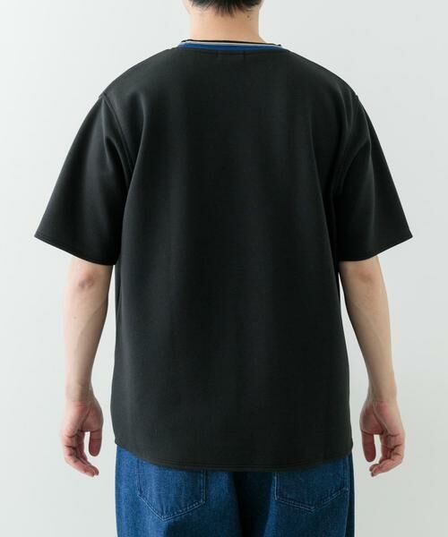 URBAN RESEARCH ITEMS / アーバンリサーチ アイテムズ Tシャツ | ヘリンボンリブダブルフェイスtops | 詳細24