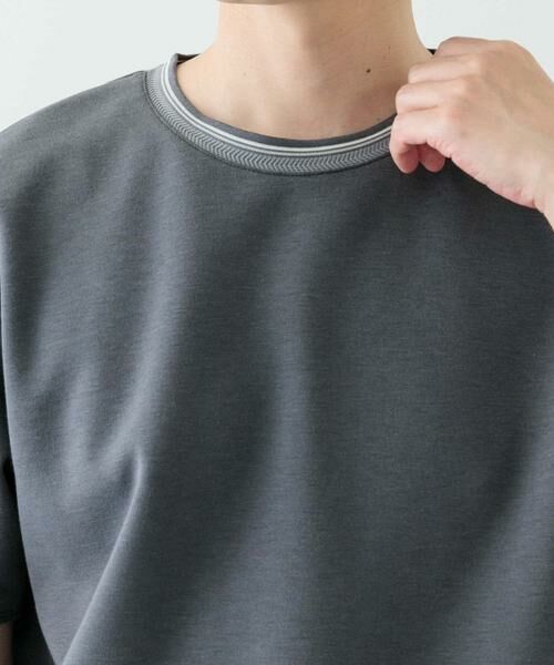 URBAN RESEARCH ITEMS / アーバンリサーチ アイテムズ Tシャツ | ヘリンボンリブダブルフェイスtops | 詳細27