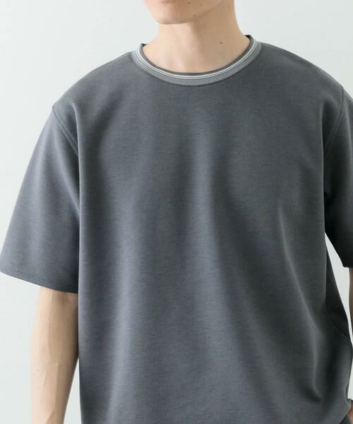 URBAN RESEARCH ITEMS / アーバンリサーチ アイテムズ Tシャツ | ヘリンボンリブダブルフェイスtops | 詳細28