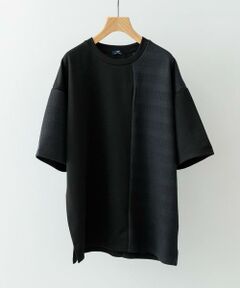 URBAN RESEARCH ITEMS / アーバンリサーチ アイテムズ Tシャツ | クルーネックジャカード切替トップス