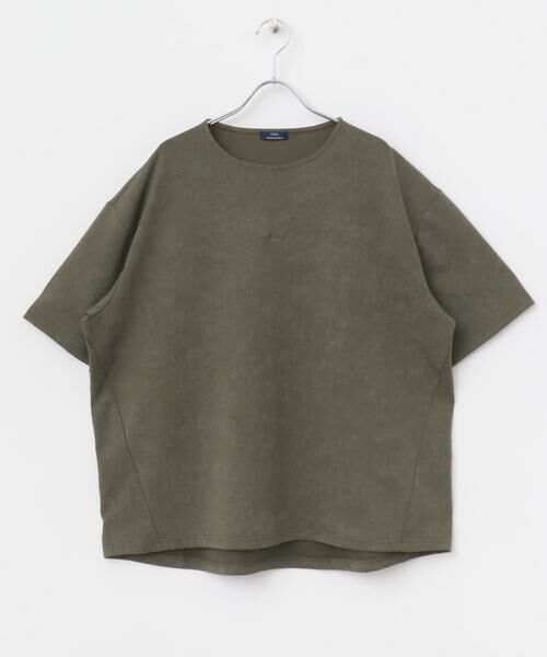 URBAN RESEARCH ITEMS / アーバンリサーチ アイテムズ Tシャツ | ワンポイント刺繍フェードポンチtops | 詳細11