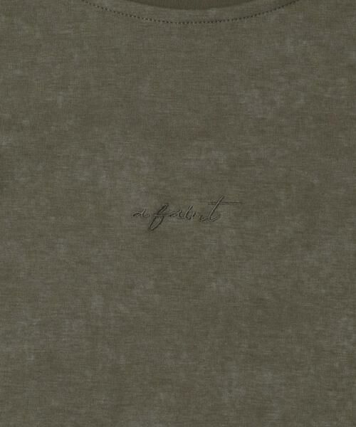 URBAN RESEARCH ITEMS / アーバンリサーチ アイテムズ Tシャツ | ワンポイント刺繍フェードポンチtops | 詳細12