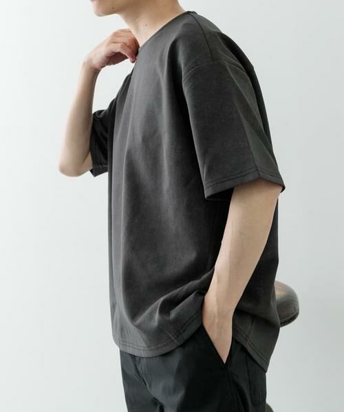 URBAN RESEARCH ITEMS / アーバンリサーチ アイテムズ Tシャツ | ワンポイント刺繍フェードポンチtops | 詳細27