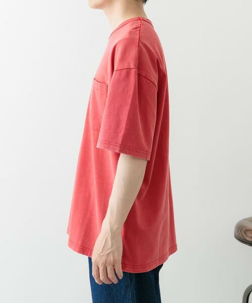 URBAN RESEARCH ITEMS / アーバンリサーチ アイテムズ Tシャツ | フェード加工クルーネック天竺ポケットTシャツ | 詳細7
