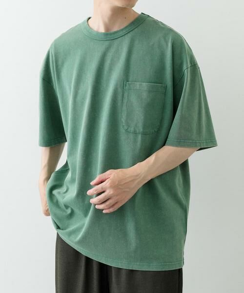 URBAN RESEARCH ITEMS / アーバンリサーチ アイテムズ Tシャツ | フェード加工クルーネック天竺ポケットTシャツ | 詳細12