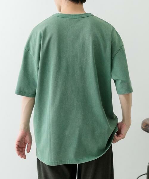URBAN RESEARCH ITEMS / アーバンリサーチ アイテムズ Tシャツ | フェード加工クルーネック天竺ポケットTシャツ | 詳細14