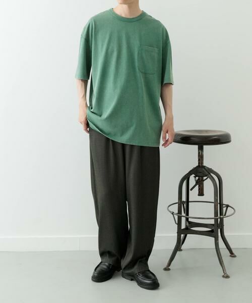 URBAN RESEARCH ITEMS / アーバンリサーチ アイテムズ Tシャツ | フェード加工クルーネック天竺ポケットTシャツ | 詳細15