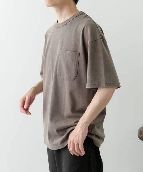 URBAN RESEARCH ITEMS / アーバンリサーチ アイテムズ Tシャツ | フェード加工クルーネック天竺ポケットTシャツ | 詳細23