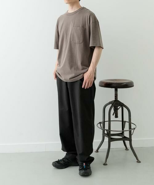 URBAN RESEARCH ITEMS / アーバンリサーチ アイテムズ Tシャツ | フェード加工クルーネック天竺ポケットTシャツ | 詳細25