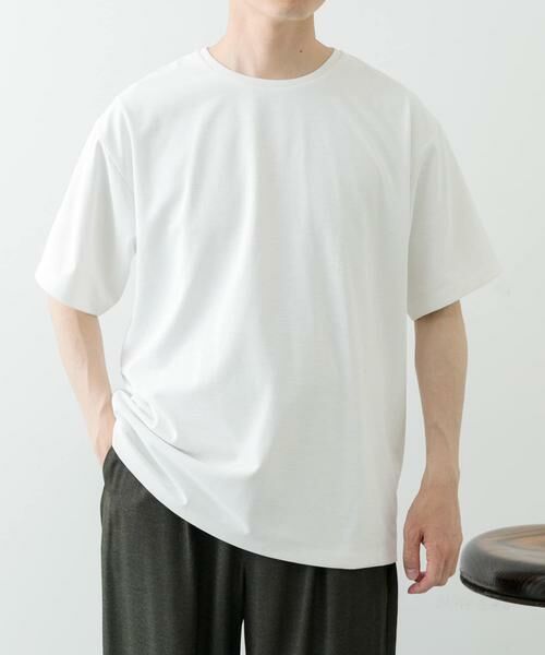 URBAN RESEARCH ITEMS/アーバンリサーチ アイテムズ 『UVカット』汗染み防止×吸水速乾Tシャツ ホワイト M